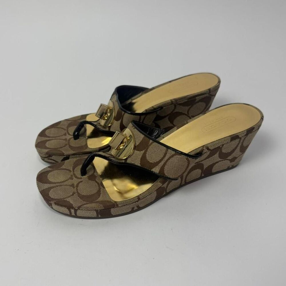 Coach Women's Brown Sandals